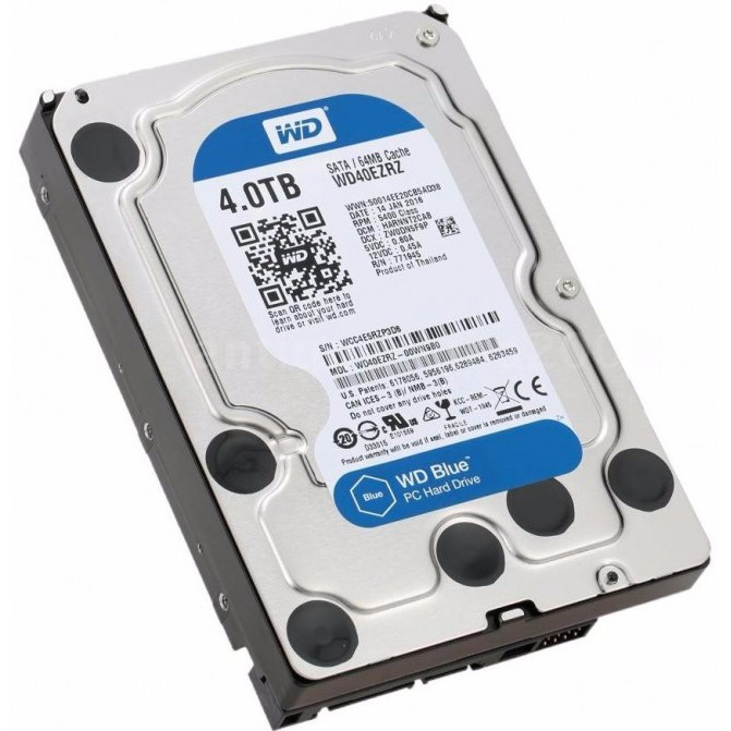 Ổ cứng gắn trong HDD WD 4Tb-SATA3 (BLUE) /64 cache