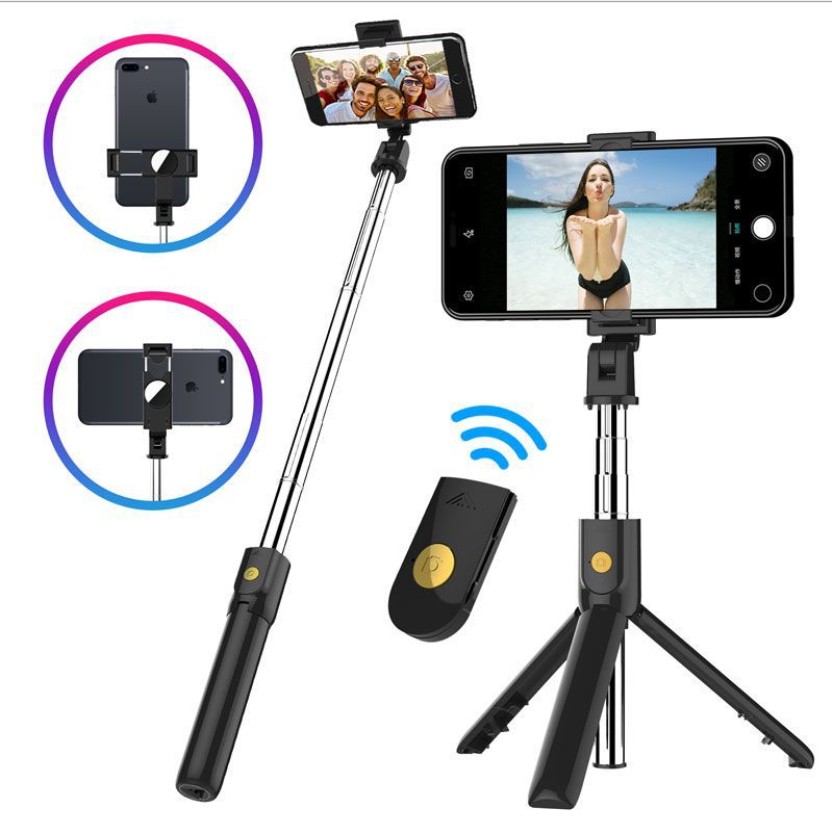 Gậy chụp hình tự sướng kiêm giá đỡ điện thoại tripod k07 - giá đỡ điện thoại tripod k07 - vienthonghn