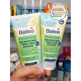 Sữa Rửa Mặt BALEA 🍓FREESHIP🍓Balea tác dụng 3IN1 REINIGUNG PEELING MASKE 150ml [Hàng nội địa Đức]