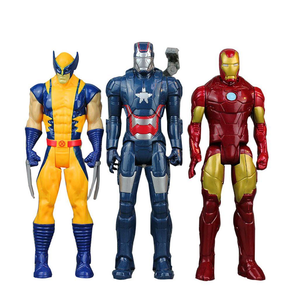 Mô Hình Nhân Vật DANILO Marvel Wolverine Thor Iron Man Buster Spiderman Action