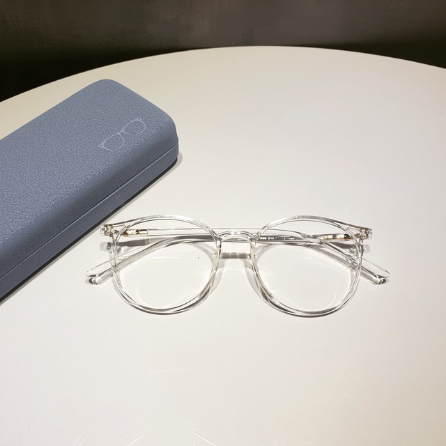 Gọng kính cận nam nữ Qiwa Eyewear, kính cận thời trang mắt tròn nhựa dẻo nhẹ nhàng cực dễ đeo- 513 | BigBuy360 - bigbuy360.vn