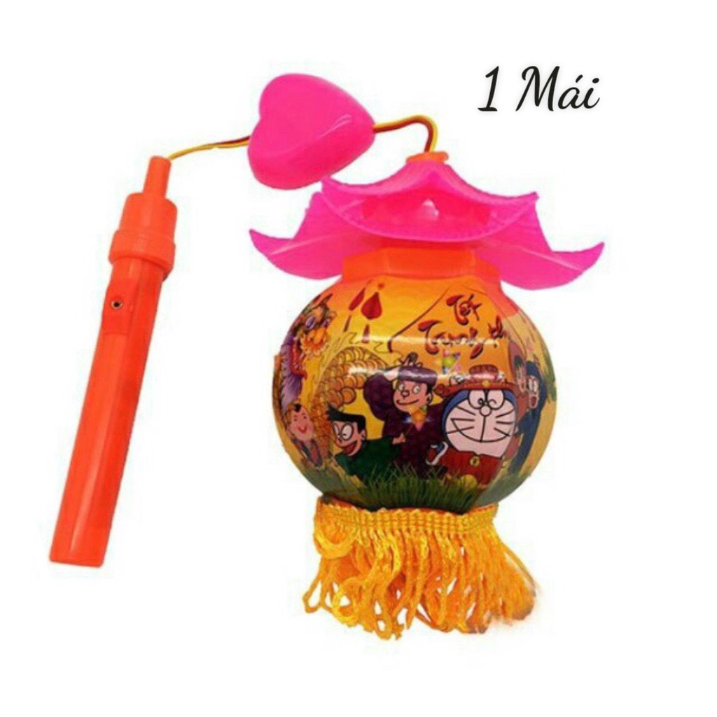 Lồng đèn trung thu mái đình có đèn và nhạc cho bé rước đèn