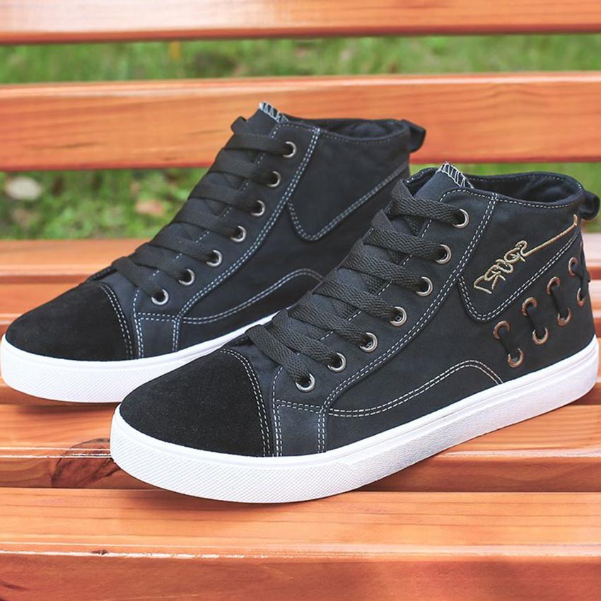 Giày cao cổ nam sneaker vải jean thời trang bền đẹp ZATA-SKS02 | BigBuy360 - bigbuy360.vn