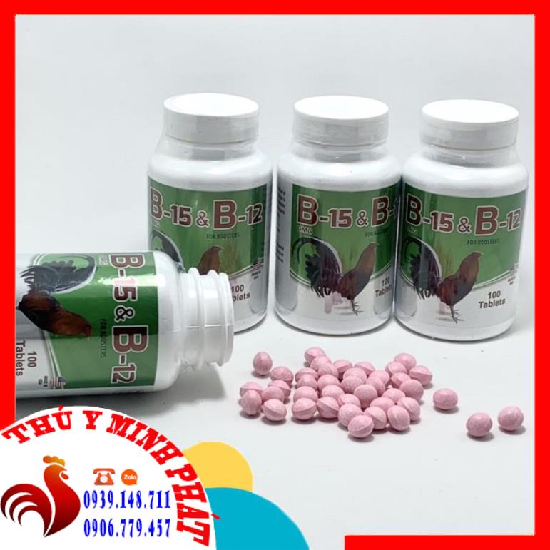 B15 &amp; B12 - Thuố.c gà đá