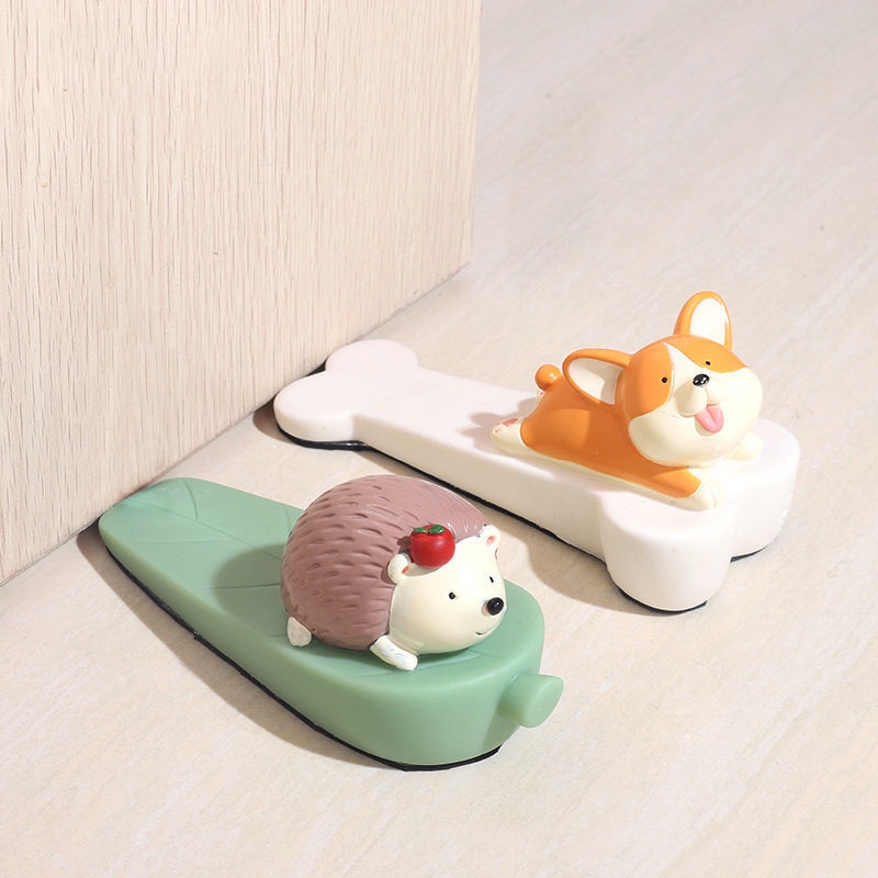 Miếng Chặn Cửa Chống Va Chạm Hình Động Vật Dễ Thương