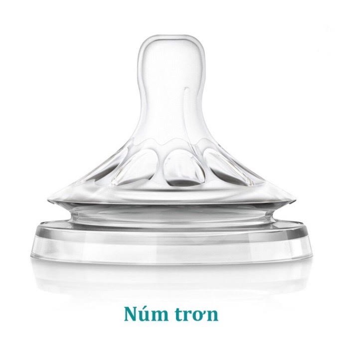 Núm ti Philips Avent Natural cổ rộng các size 0-4