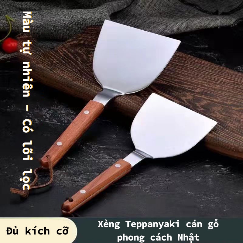 Xẻng Xúc Thịt Làm Bánh Pancake Bằng Sắt Kiểu Nhật Hàn