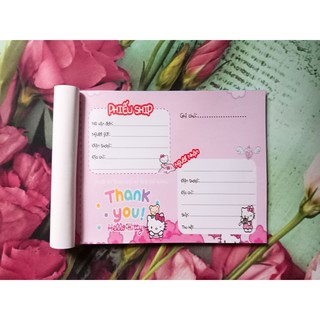 [CÓ SẴN] Phiếu ship hàng hình kitty dễ thương