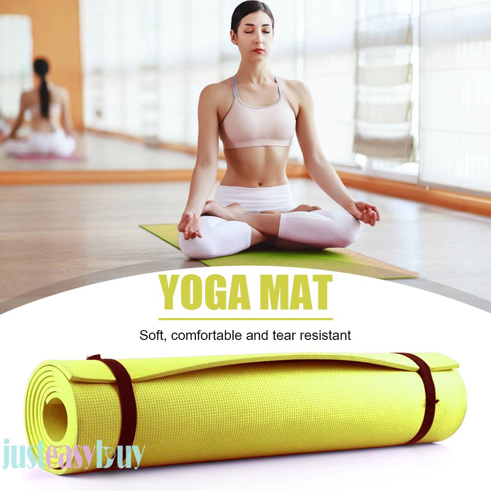 Thảm Tập Yoga Chống Trượt Thân Thiện Với Môi Trường Kích Thước 1730x610 X 4mm