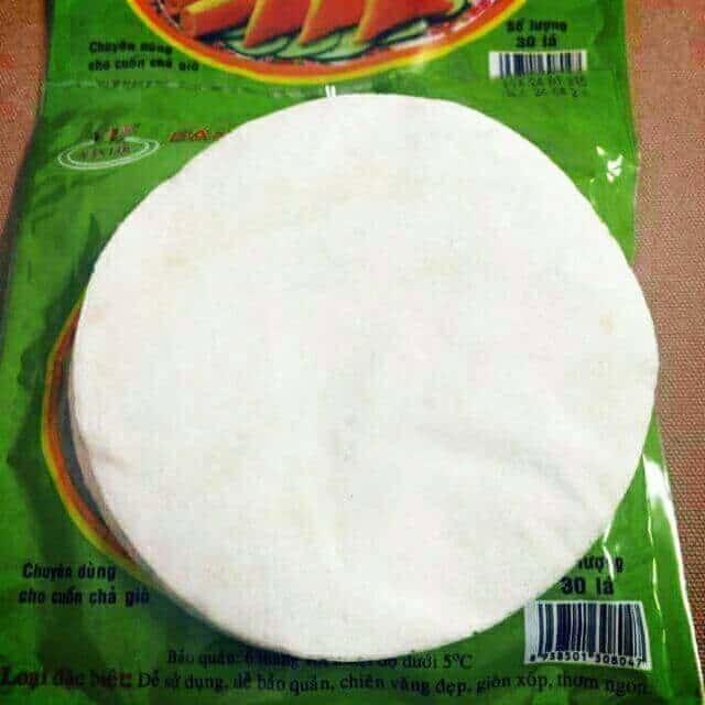 1 BỊCH  Bánh Tráng Bò Bía Đậu Xanh Thơm Ngon THU TRANG - SAIGONFOOD