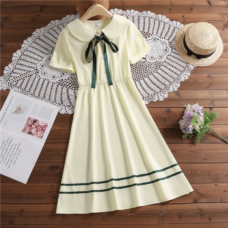 Đầm Tay Phồng Dễ Thương Thời Trang Mùa Hè Cho Bé Gái Từ 3 Đến 4 Đến 5 6 Đến 7 Đến 8 Đến 9 Đến 10 Đến 11 12 Tuổi