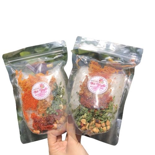 BÁNH TRÁNG TRỘN sốt bò dạng sợi  nhiều vị
