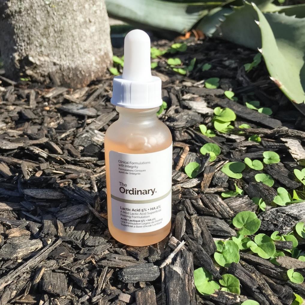 Hàng Canada- Tinh Chất The Ordinary Lactic Acid 5% + HA 2%, Serum TO Cấp Nước, Làm Sáng Da (Bill Mỹ)