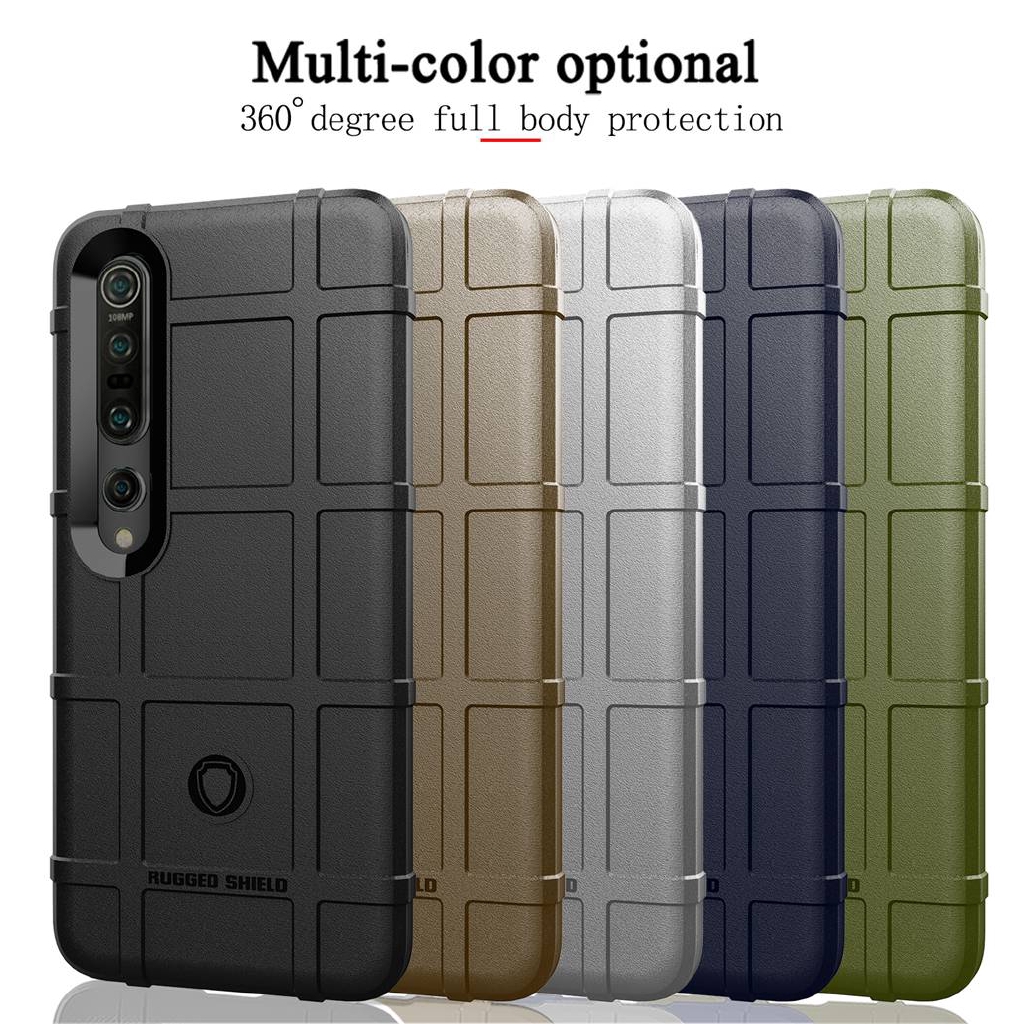 Ốp Điện Thoại Silicon TPU Mềm Đệm Khí Chống Sốc Cho Xiaomi Mi 10 / Mi10 Pro