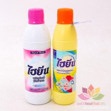 Nước tẩy trắng, tẩy màu quần áo Thái Lan 600ml - Nước tẩy sạch các vết bẩn