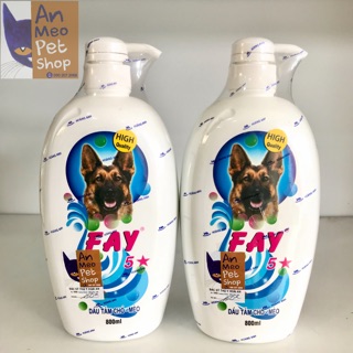 Sữa Tắm Chó Mèo Fay 5 Sao 800ml - Anmeopetshop