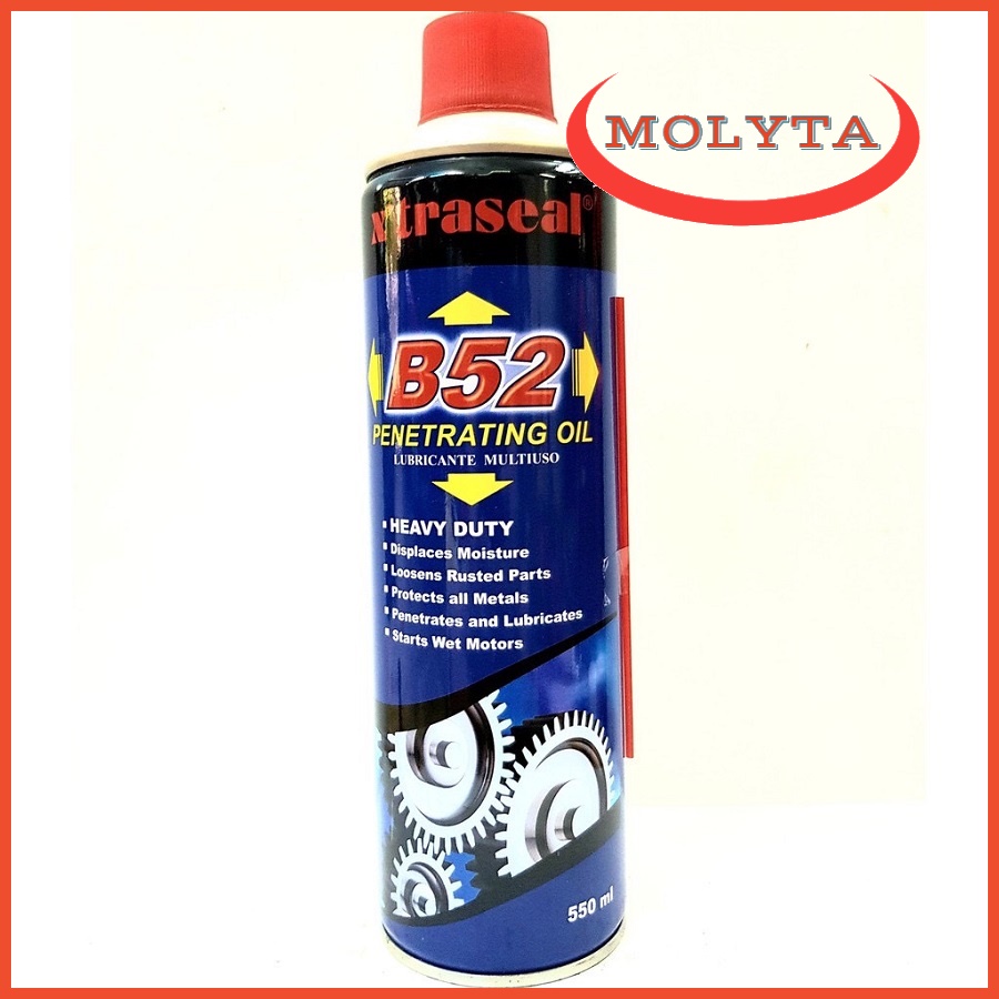 Dầu Xịt chống rỉ sét bôi trơn dưỡng sên Xtraseal B52