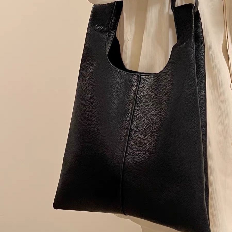 Túi Đeo Vai Chất Liệu Da Mềm Phong Cách Hàn Quốc Cho Nữ