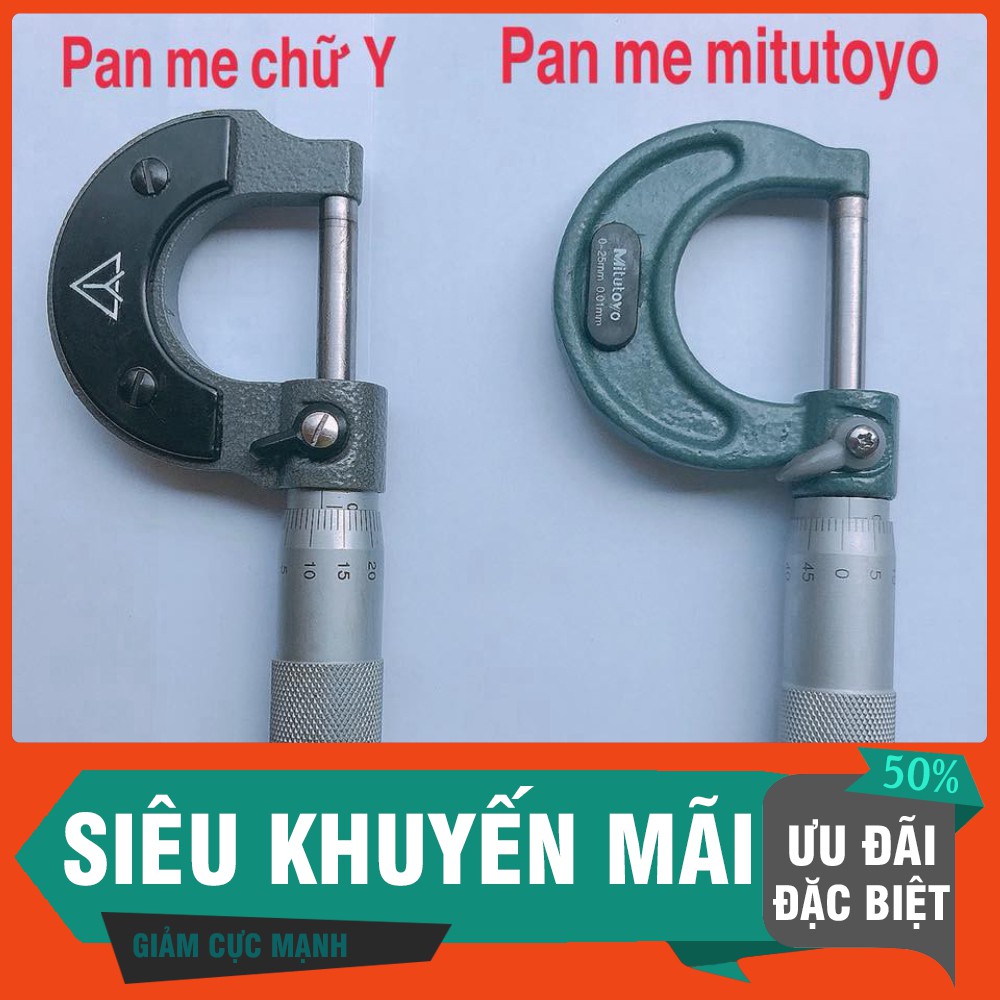 [  GIÁ TỐT - HÀNG CHẤT LƯỢNG ] Thước panme đo ngoài đủ size 0-25/25-50/50-75mm(CHO KHÁCH XEM HÀNG)