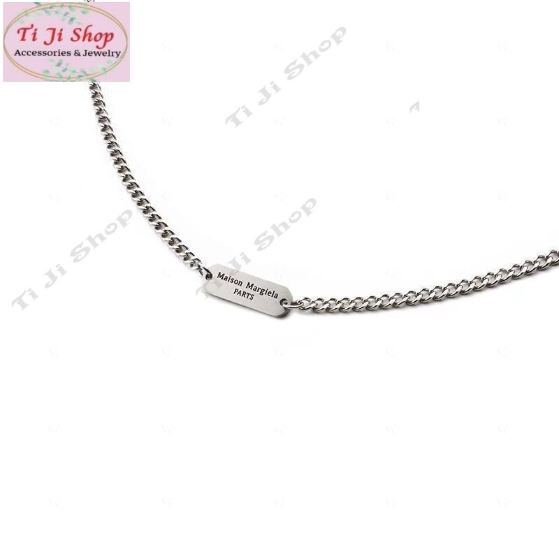 Dây chuyền mặt chữ phong cách Hàn Quốc đơn giản