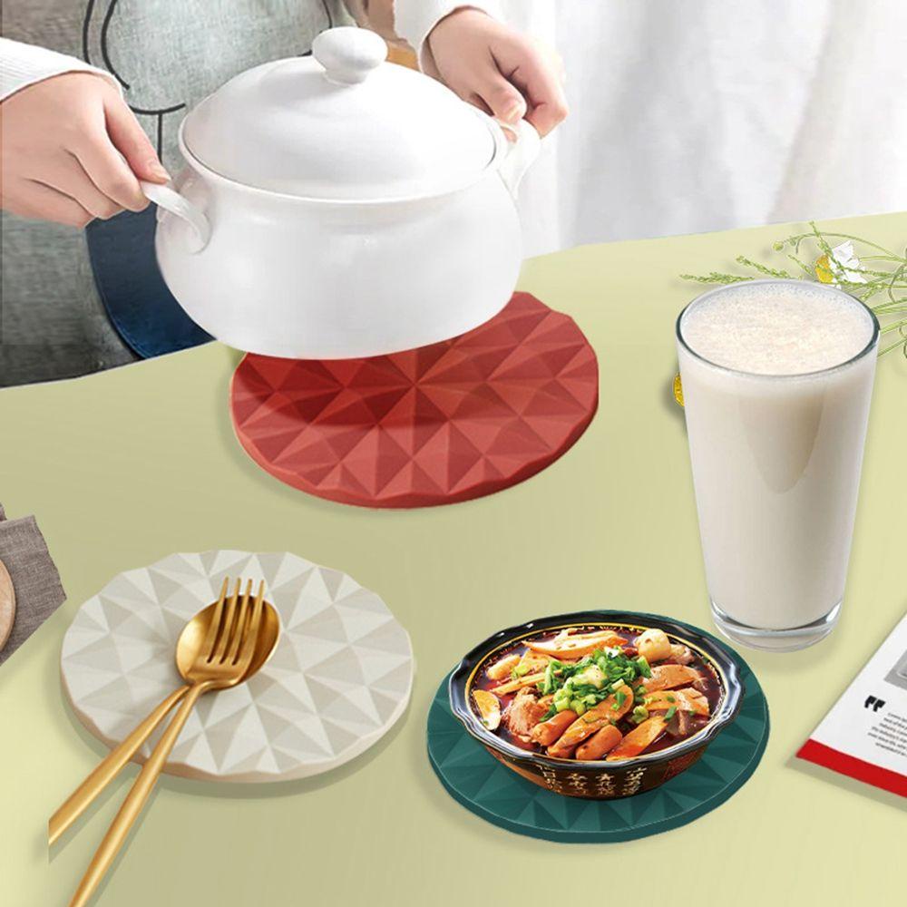 ELEGANT Tấm Lót Bàn Ăn Bằng Silicone Cách Nhiệt Chống Trượt Tiện Dụng