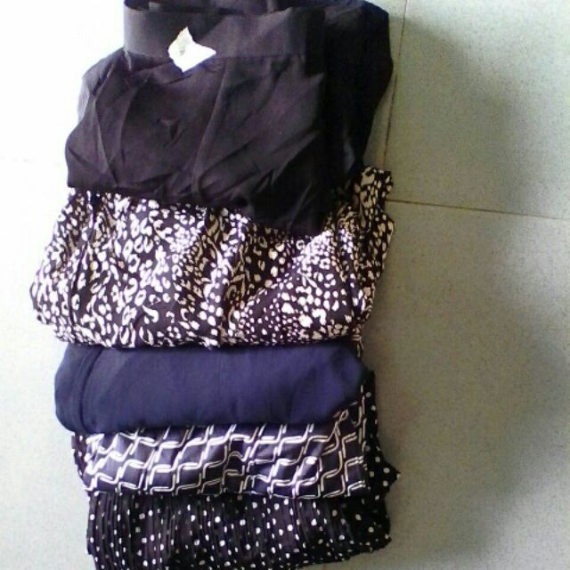 Combo 5 chân váy vải