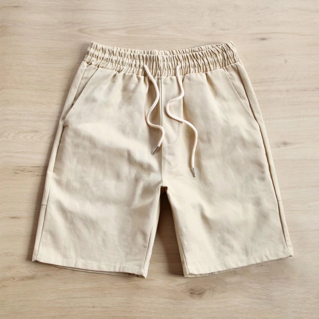 Quần Short Dáng Suông Nhiều Túi Thoải Mái Phong Cách Thời Trang Nhật Bản Cho Nam Giới Có Size M-3XL
