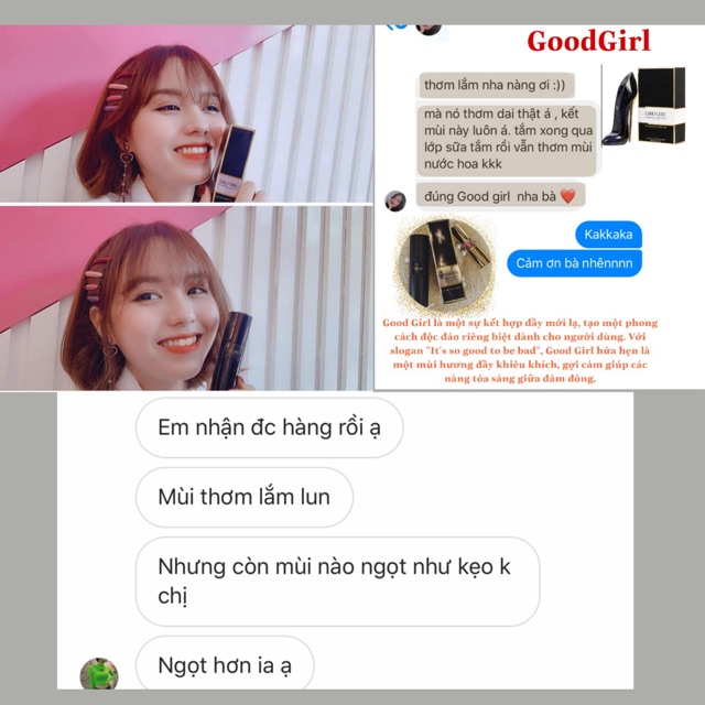 GOOD GIRL - Nước hoa mini 20ml