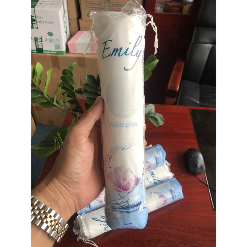 Bông tẩy trang Emily của Đức - 120 pieces | BigBuy360 - bigbuy360.vn