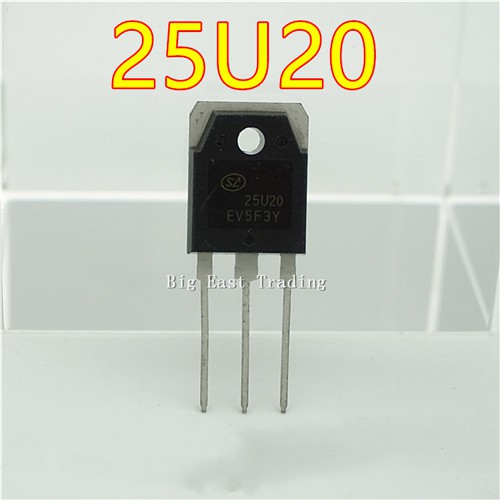 25U20 TO-3P SFR25U20PN 5 chiếc TO3P SFR25U20PNA Transistor phục hồi nhanh cho hine hàn biến tần, đảm