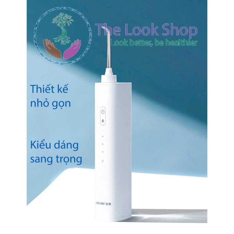 Xiaomi Jieling - Máy tăm nước cầm tay cao cấp 4 đầu vòi, chống nước IPX7