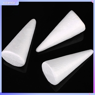 Set 10 Nón Xốp Hình Chóp Dùng Để Trang Trí Giáng Sinh