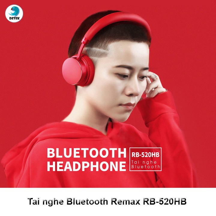 Tai nghe Bluetooth Chụp Tai Remax RB-520HB- Bảo Hành Toàn Quốc