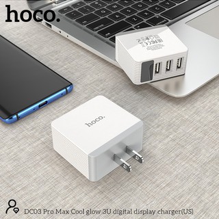 Cóc sạc nhanh 3 cổng USB 5A Hoco C22B Max