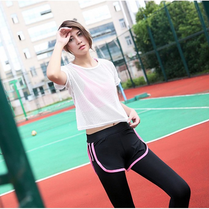 Áo lưới tập thể thao yoga, gym