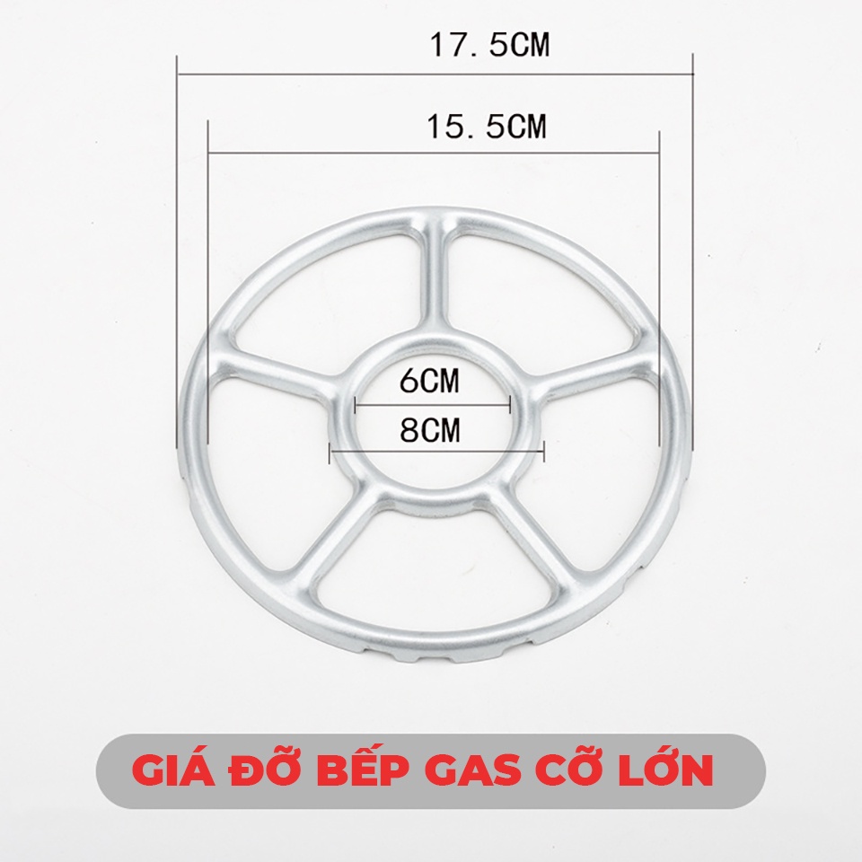 Giá Đỡ Nồi Chảo Nhỏ Chống Trượt Cao Cấp - Giá Đỡ Bếp Gas Tiện Lợi