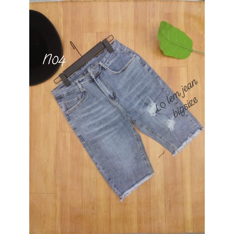 Quần Jean Ngố bigsize nữ 32-36/ 7tất bigsize 60kg - 95kg | BigBuy360 - bigbuy360.vn