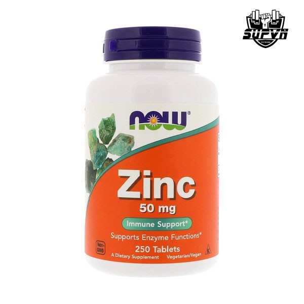 Now Zinc 50mg 250 viên - Viên bổ sung Kẽm Now Tablets, 50 mg, Pack of 250