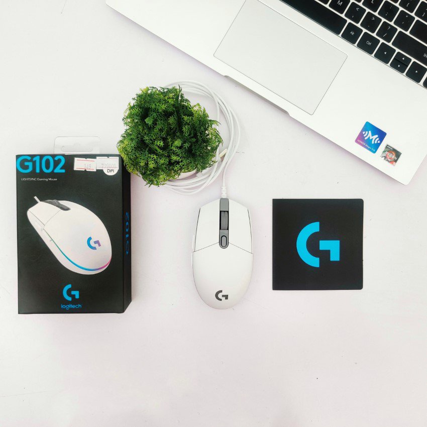 Chuột gaming Logitech G102 Led RGB 8000DPI - Hàng nhập khẩu- Bảo Hành 12 Tháng