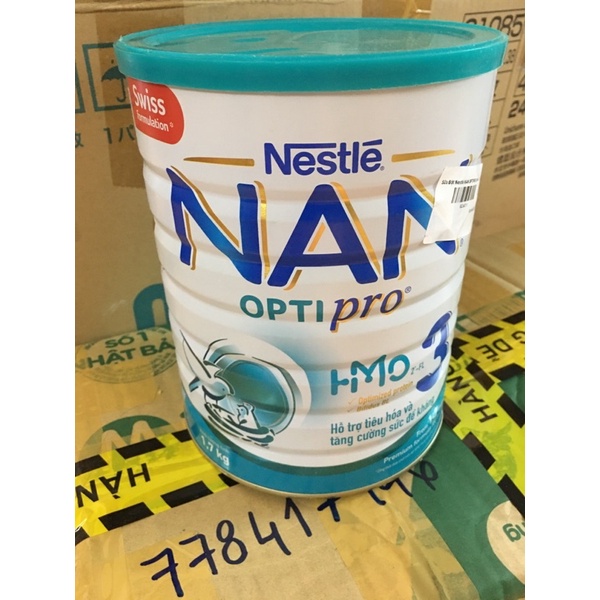 Sữa bột Nan  OptiPro số 3 lon 1,7kg