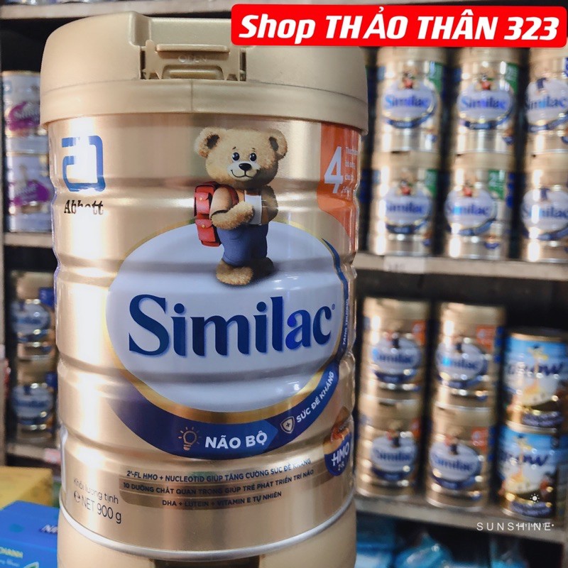 Date 2022- Sữa Bột Similac IQ HMO 1, 2, 3, 4 Lon 900gram