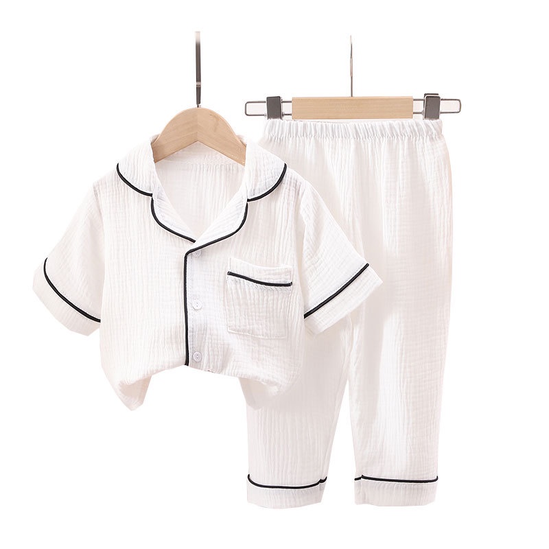 Bộ Ngủ Pijama đũi Cộc Tay Minky Soon Bé TRai Và Bé Gái Chất Đũi Mềm Mịn Cho Bé Từ 5-28kg