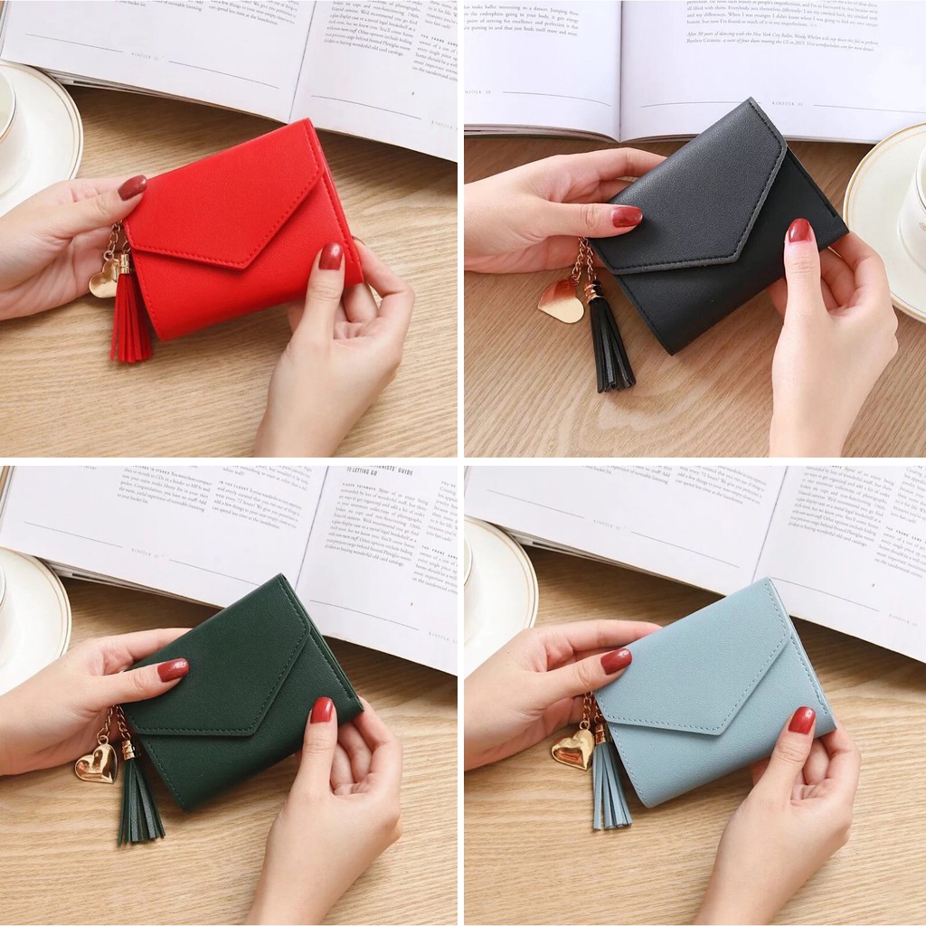 Ví ngắn B1005 nhiều ngăn cao cấp thiết kế đẹp mắt sành điệu cho nữ B1005