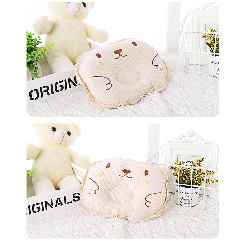 Gối Ngủ Cotton Êm Ái Thoải Mái Cho Bé Sơ Sinh