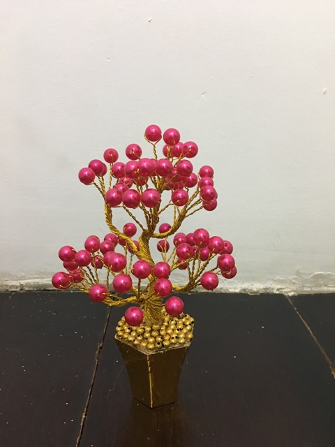 Chậu hoa để thân tài cao 18cm