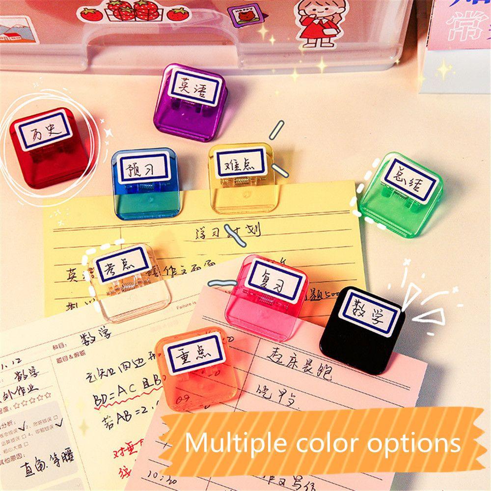 Giá Đỡ Kẹp Giấy Note / Tài Liệu Màu Cầu Vồng Tiện Dụng