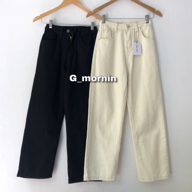 Quần jeans QJ09 (đen, trắng be)