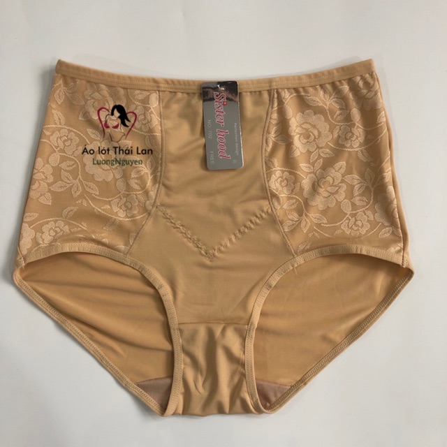 Quần lót nữ, quần chip, sịp nữ big size vải thun lạnh co giãn cạp cao che bụng Thái lan Sisterhood 702