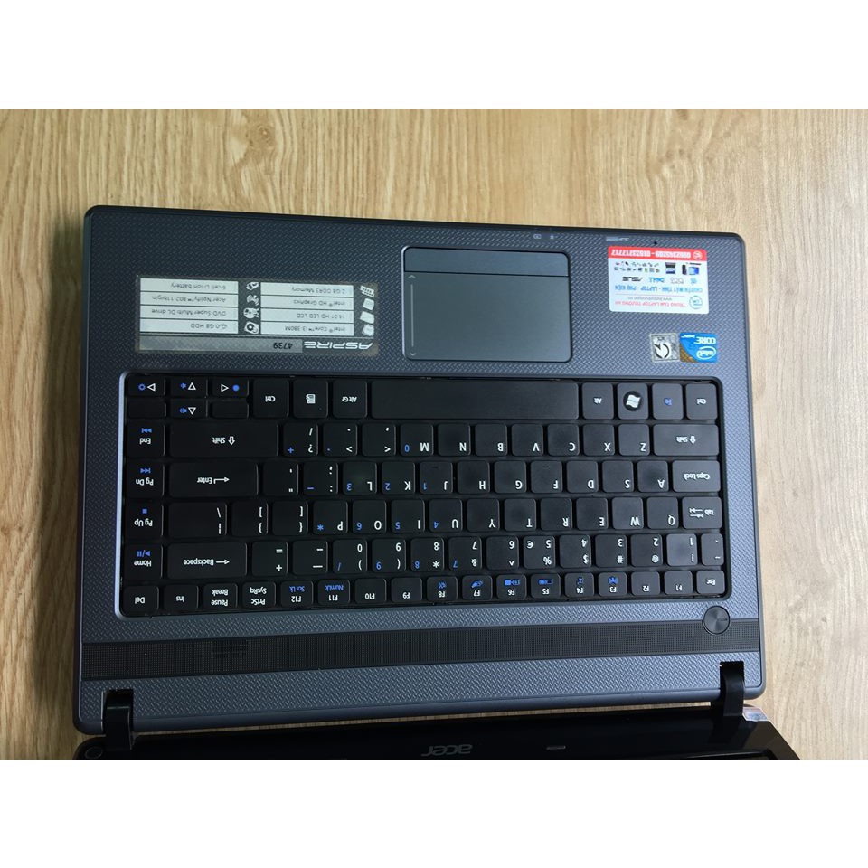 [Tặng Balo + Chuột k Dây ] Laptop Văn Phòng Cũ Acer 4738 Core i3/Ram 3Gb/Ổ 250Gb Quá Ngon | BigBuy360 - bigbuy360.vn