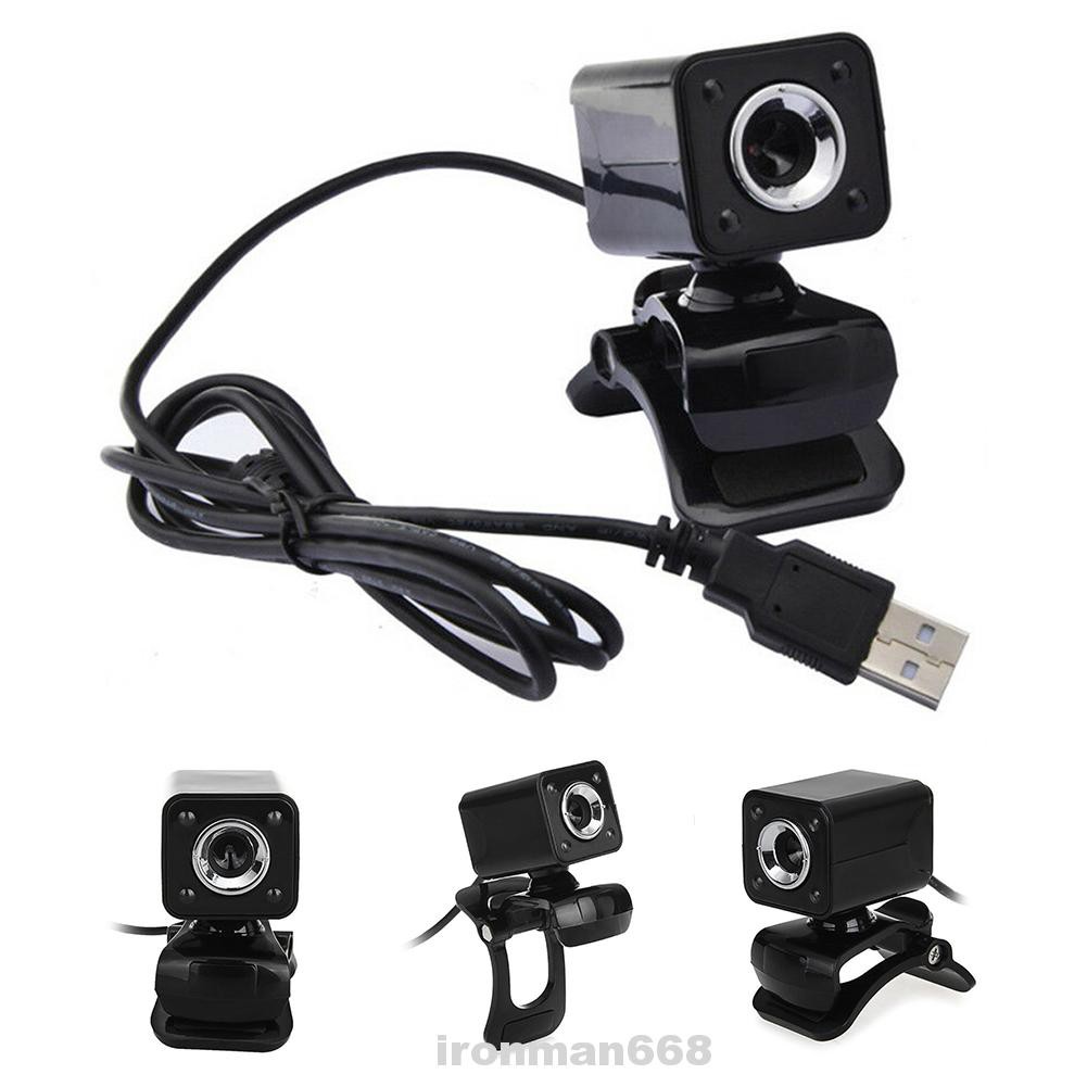 Webcam 480p Tầm Nhìn Ban Đêm Có Kẹp Gắn Micro Cho Máy Tính | BigBuy360 - bigbuy360.vn